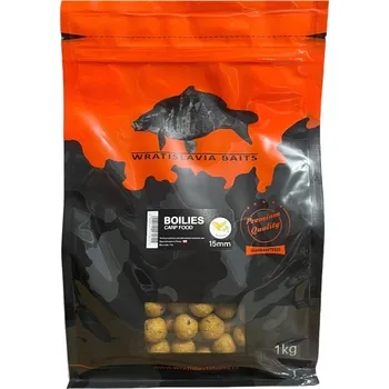 Boilies Boilies BANÁN 15mm CARP FOOD Wratislavia Baits 1kg