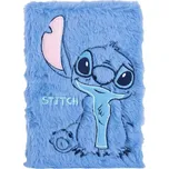 Plyšový zápisník A5 Lilo a Stitch modrý