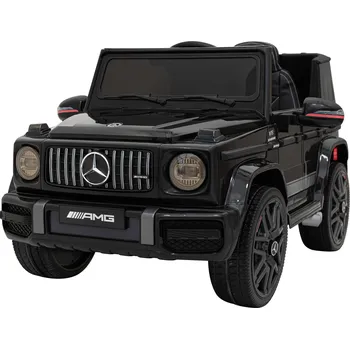 Dětské elektrovozidlo KidVolt Dětské elektrické autíčko Mercedes G63 | 2x25W | černá EVA kola | přehrávání hudby | dálkový ovladač