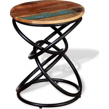 Konferenční stolek Přístavný stolek masivní mangovníkové dřevo 40 x 50 cm