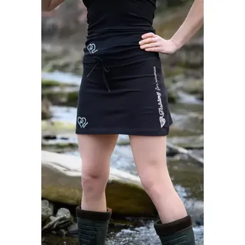 Dámská sukně Dámská rybářská sukně s kraťasy ČERNO MASKÁČOVÁ Velikost L
