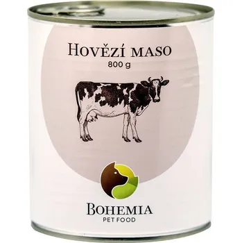 Krmivo pro psa Bohemia pet food BOHEMIA Hovězí maso ve vlastní šťávě velikost: 800g