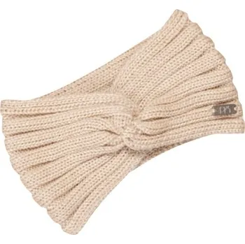 Čelenka Pletená čelenka s uzlem PLETEX L462 Barva: Béžová