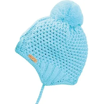 Čepice Dětská pletená čepice PLETEX H116 Barva: Světle tyrkysová