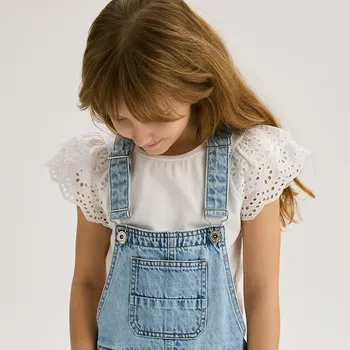 Reserved - Halenka s ažurou na rukávech - krémová - 941EK-01X - 941EK-01X-128