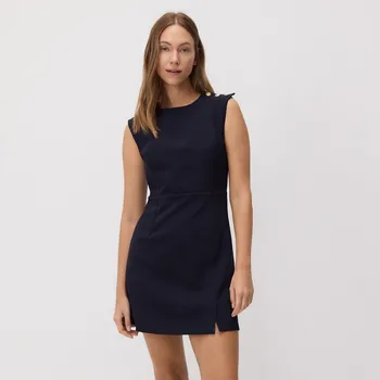 Dámské šaty Reserved - Mini šaty - tmavomodrá - 208FH-59X - 208FH-59X-S