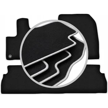 autokoberec Velurové autokoberce Wielganizator 3 ks