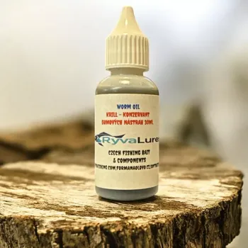 RYVALURES - WORM OIL- KRILL - KONZERVANT GUMOVÝCH NÁSTRAH 30ML.