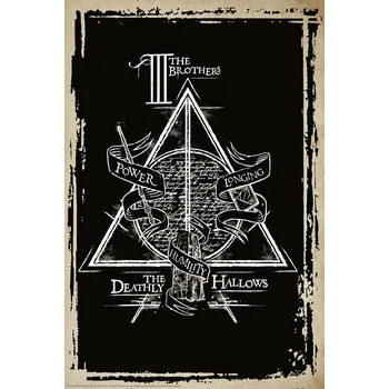 Plakát Plakát, Obraz - Harry Potter - Symbol relikvií smrti