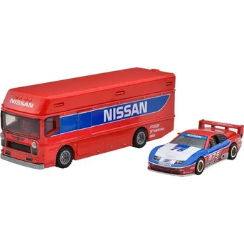 autíčko Sada: Euro Hauler + '94 Nissan 300Zx GTS 1:64 - Hot Wheels Euro Hauler + '94 Nissan 300Zx GTS - modely aut 1/64