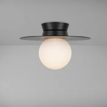 ZAHO Stropní LED svítidlo SUN MD1, 8W, v. 200 mm Barva: Šedá, Teplota světla: 3000K - teplá bílá