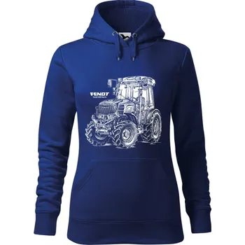 Dámská mikina Mikina - Fendt 200 Vario Barva: Královská modrá (05), Velikost: XXL, Střih: Dámské