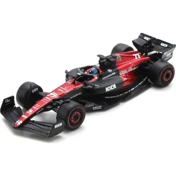 autíčko Alfa Romeo F1 Team KICK C43 No.77 Australian GP 2023 1:64 - Spark Model Alfa Romeo F1 Team Kick C43 #77 - kovový model auta 1/64
