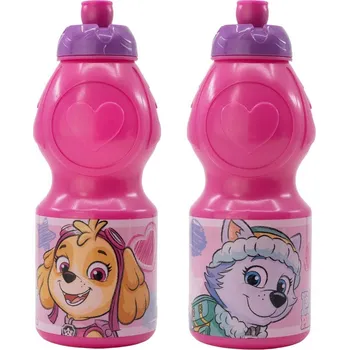 Láhev STOR Dětská láhev na pití Paw Patrol Skye a Everest 400 ml – BPA free