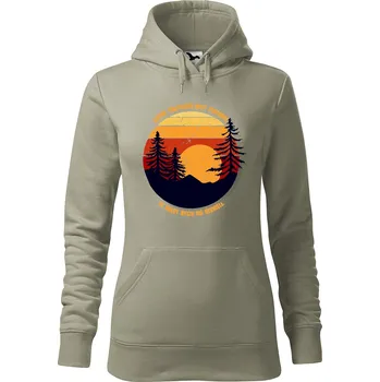 Pánská mikina Dámská mikina Cestování Velikost (žena): S, Vyberte barvu: Světlá khaki