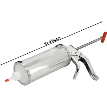 Kráječ na chleba G.Gastro Pastry Syringe – Stainless Steel - Icing Piping Gun