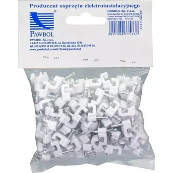 kabelová chránička Kabelová příchytka Pawbol H.7016A -100 100 kusů