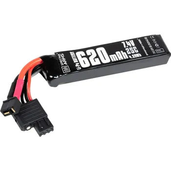 Baterie pro airsoftovou zbraň Li-Pol akumulátor Specna Arms x Gens Ace 7,4V 620mAh 25C - Micro Dean-T, G-Tech