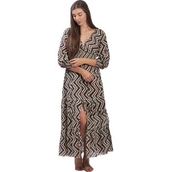 Dámské šaty Šaty PRINCESS s dlouhým rukávem tmavě zelené