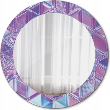 Zrcadlo Moderní Zrcadlo s křišťálovým vzorem 60 cm