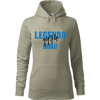 Pánská mikina Dámská mikina Legenda roku Velikost (žena): XL, Vyberte barvu: Světlá khaki