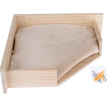 Pelíšek pro kočku Nástěnný pelíšek Modern Living Serra přírodní / béžový pro kočky