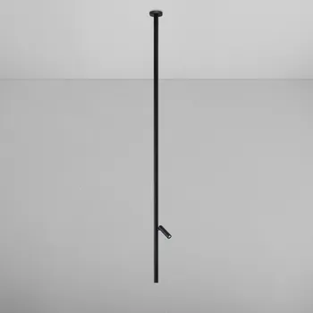 ZAHO Závěsné LED svítidlo BERO SD, 12W, v. 176 cm, 20° Barva: Šedá, Teplota světla: 2700K - teplá bílá