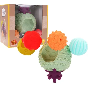 Hračka pro nejmenší Ramiz MEGA senzorický koupací míč + příslušenství