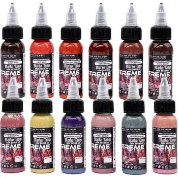 Tetovací barva XTreme Ink - Marko Portrait Set - 12x30ml