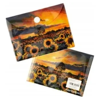 Pořadač/Obálka na dokumenty A6 se zapínáním Narcissus