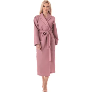 Dámský župan Vaflový župan Esbo do sauny - starorůžová - L