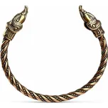 Drakkaria - splétárna MIDGARDSORMR, vikinský náramek, bronz