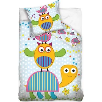 Povlečení Sada povlečení Carbotex 160 x 200 cm modrá