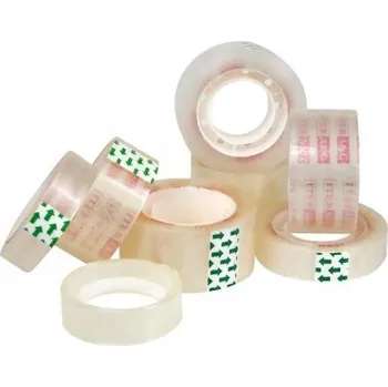 Lepicí páska Kancelářské LEPICÍ PÁSKY 12 mm x 30 m 12 KUSŮ Titanum – PEVNÉ a FUNKČNÍ