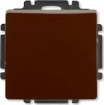 Vypínač kolébkový s krytem, řazení 1 ABB Swing 3557G-A01340 H1 hnědá