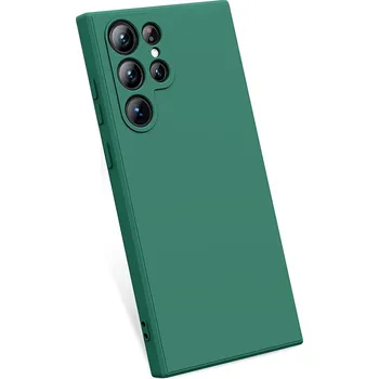 Pouzdro na mobilní telefon Zadní Kryt Smart-Tel pro Apple S22 Ultra zelený