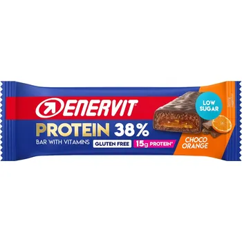 ENERVIT Protein Bar 38%, tyčinka, 40g čokoláda + pomeranč