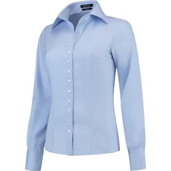 Dámská košile MALFINI, a.s. Dámská košile s dlouhým rukávem Fitted Stretch blue Barva: blue, Velikost: 40