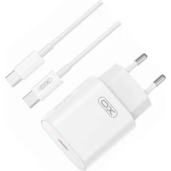 Rychlá nabíječka XO 25W s kabelem a USB-C konektorem pro Oppo A78