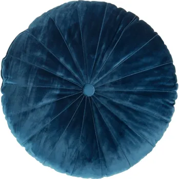 Dekorativní polštářek Dekorační polštář MANDARIN 40 cm, modrá, polyester, KAAT Amsterdam - doprava zdarma od 2999 Kč