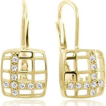 Náušnice Leru Zlaté náušnice módní 1027