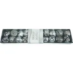 Rolničky v krabičce stříbrné 2 cm, 20 ks