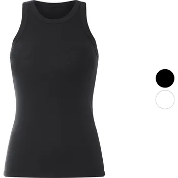 esmara® Dámské vroubkované tílko s BIO bavlnou