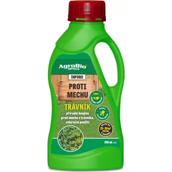 Agrobio Inporo Hnojivo proti mechu v trávníku 250 ml