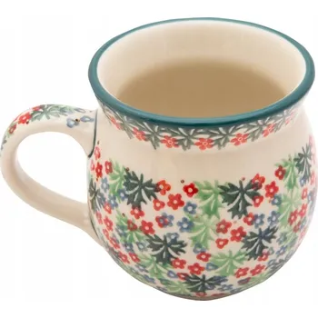 Hrnek Bolesławiec Ceramika Artystyczna keramický 330 ml