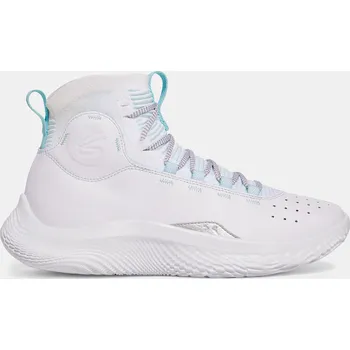 Pánská obuv Unisexové boty Under Armour CURRY 4 FLOTRO 3024861-103 Bílá 18