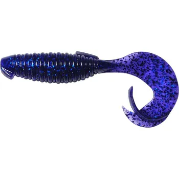 Umělá nástraha Keitech Gumová nástraha Flapper Grub 4'' Midnight Blue 8,5cm/7ks