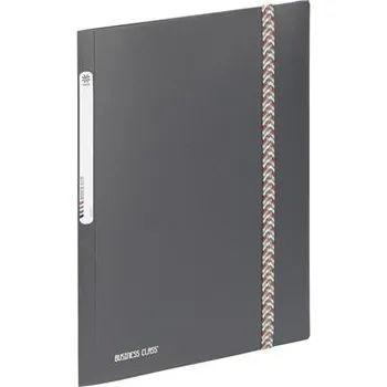 Desky s gumičkou "Business Class", šedá, 15 mm, A4, PP, VIQUEL 099826-22