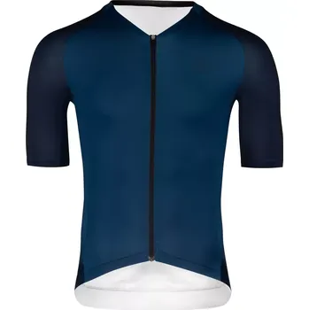 Cyklistické oblečení dres FORCE SCRIPT kr. rukáv, tmavě modrý XXL