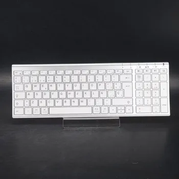 Bluetooth klávesnice iClever BK10 bílá